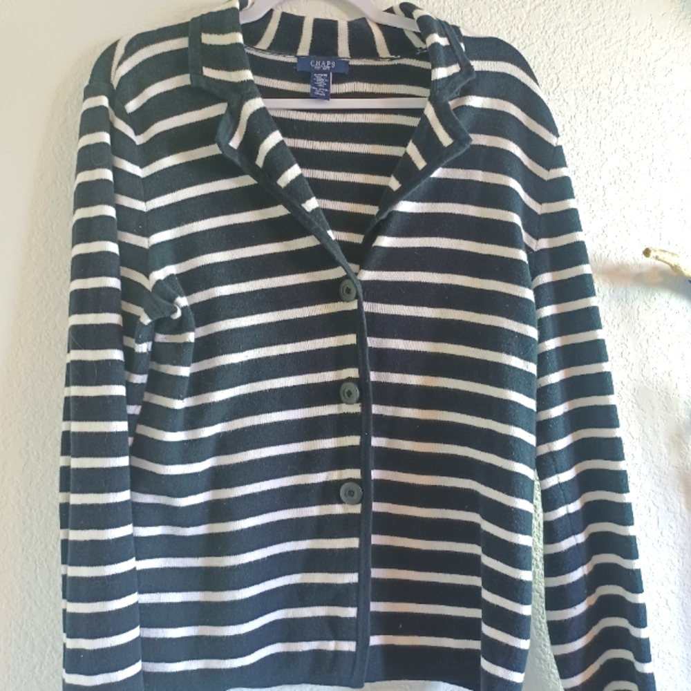 Chaps Stripped Blazer